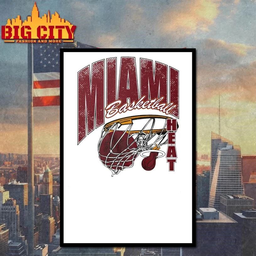 Funny Miami Heat Script Swish Shirt