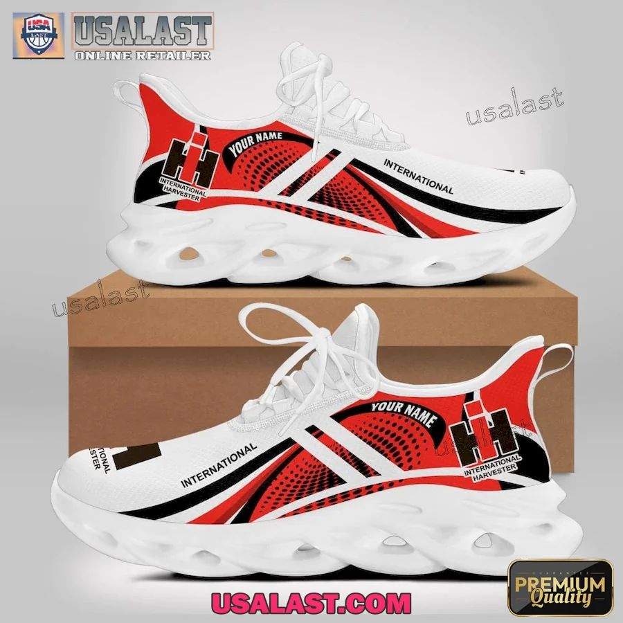 Farmall Tractor Personalized Max Soul Shoes