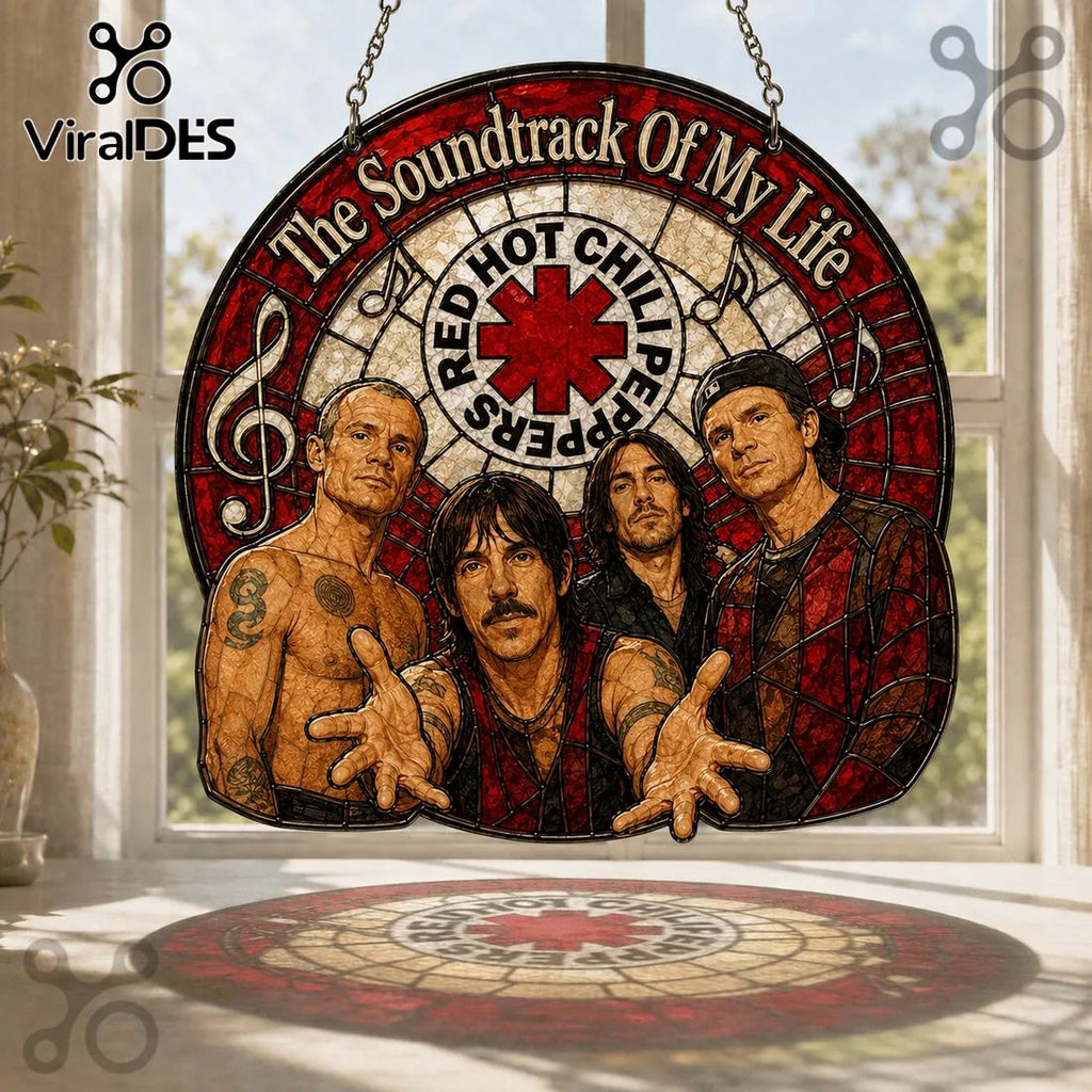 Red Hot Chili Peppers The Soundtrack Of My Life Suncatcher