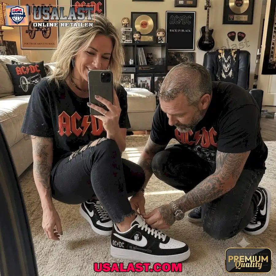 AC/DC Highway To Hell Air Force 1 Shoes