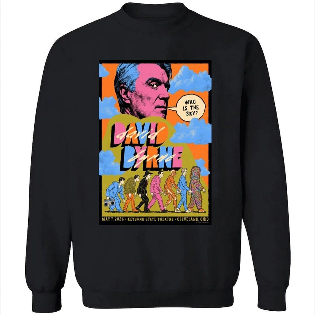David Byrne Tour KeyBank State Theatre Playhouse Square May 07 2026 Poster Shirt