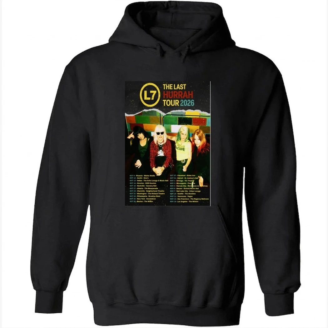 L7 The Band Tour 2026 Poster Shirt