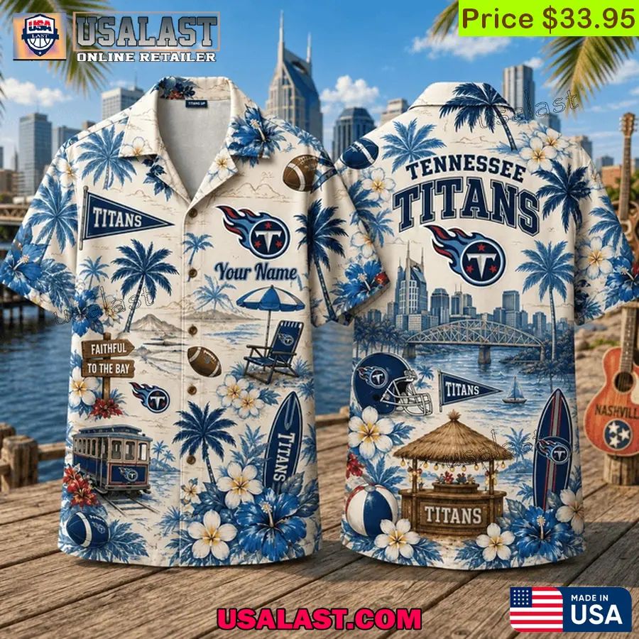 Tennessee Titans Personalized Summer Hawaiian Shirt