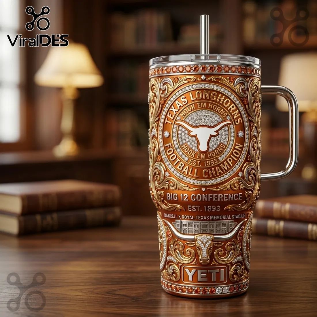 2026 Texas Longhorns Football Champion 40oz Tumbler