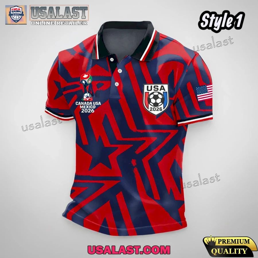 USA Soccer World Cup 2026 Edition Polo Shirt
