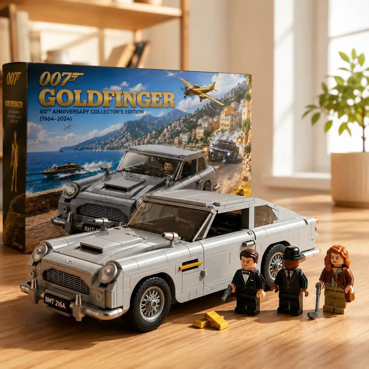 007 Goldfinger 60th Anniversary Aston Martin DB5 Building Set