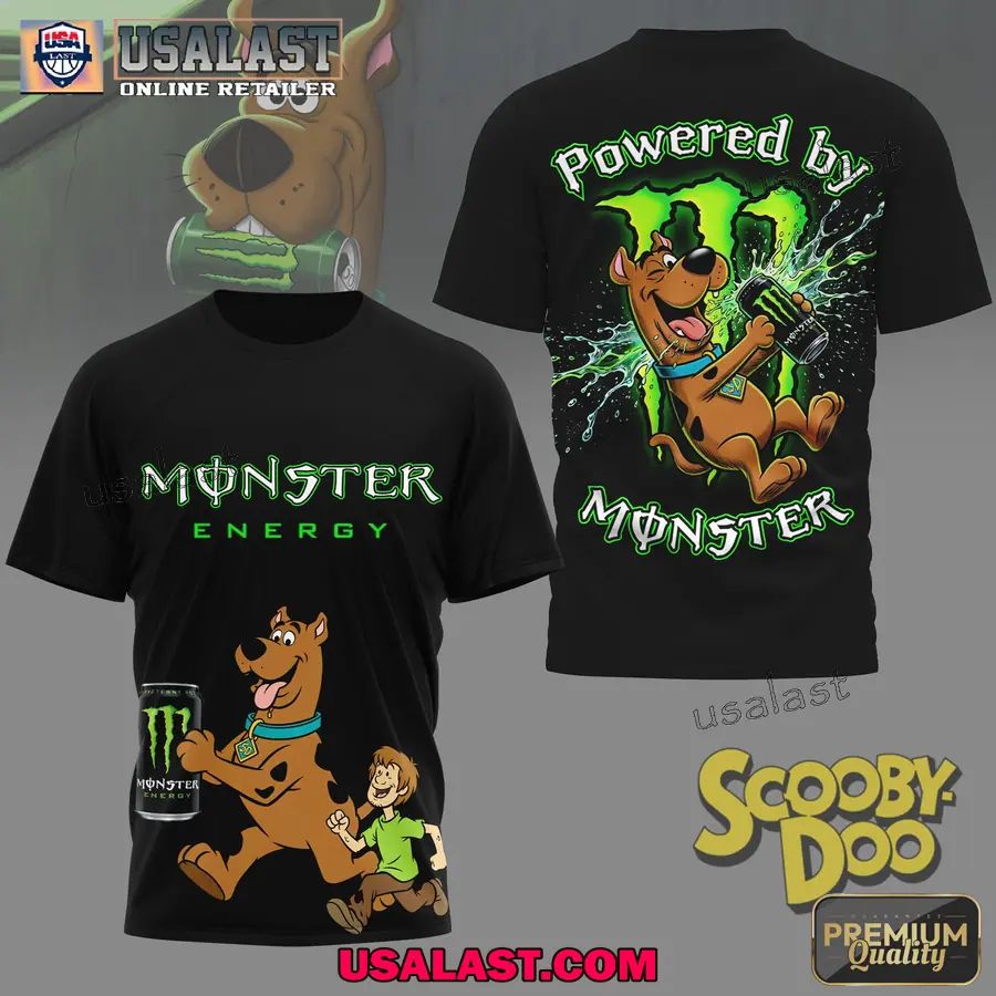 Scooby Doo x Monster Engergy Premium T-Shirt