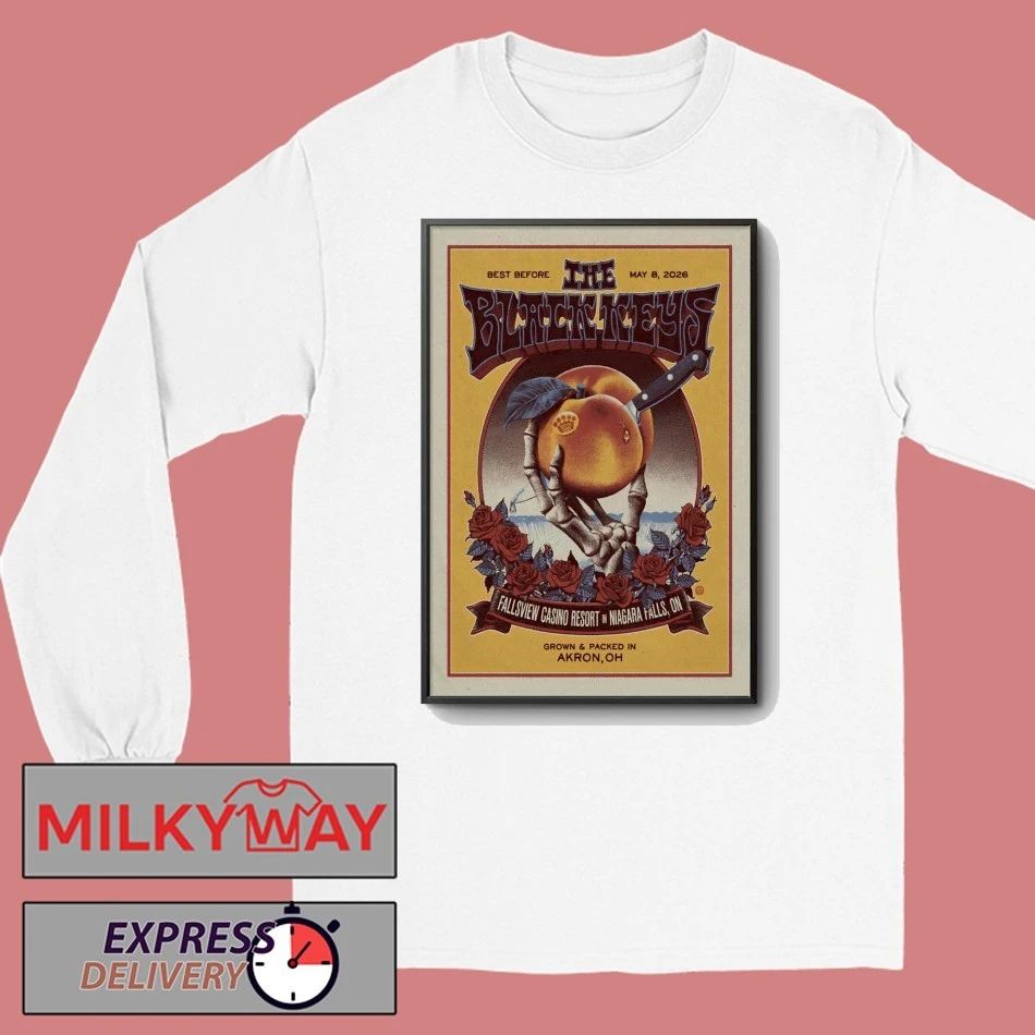 The Black Keys OLG Stage At Fallsview Casino In Niagara Falls ON May 8 2026 Poster shirt