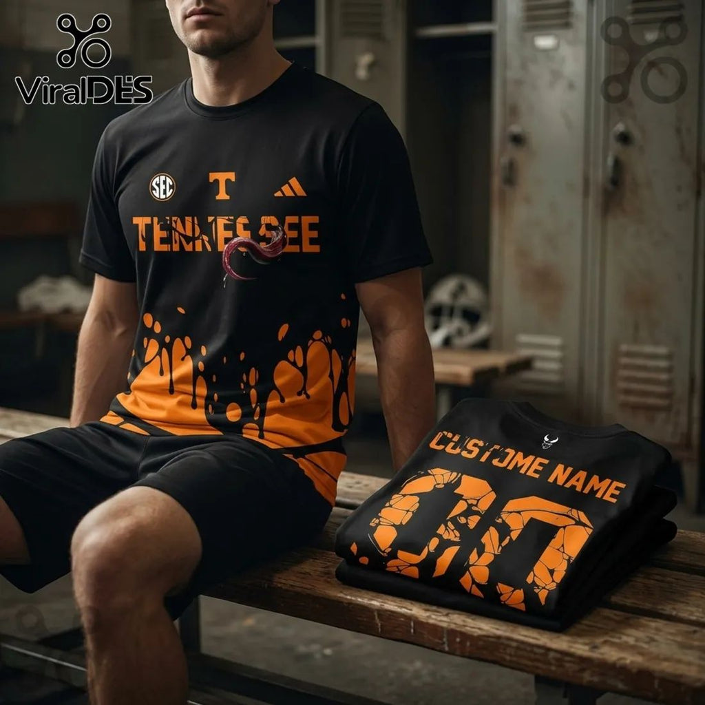 University of Tennessee Dark Mode Personalized T-Shirt