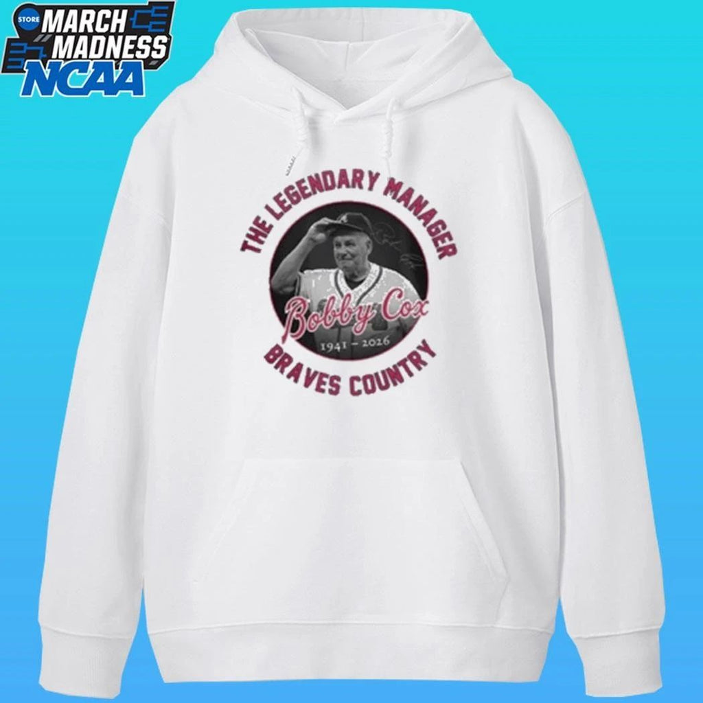 Bobby Cox 1941 2026 The Legendary Manager Braves Country Shirt