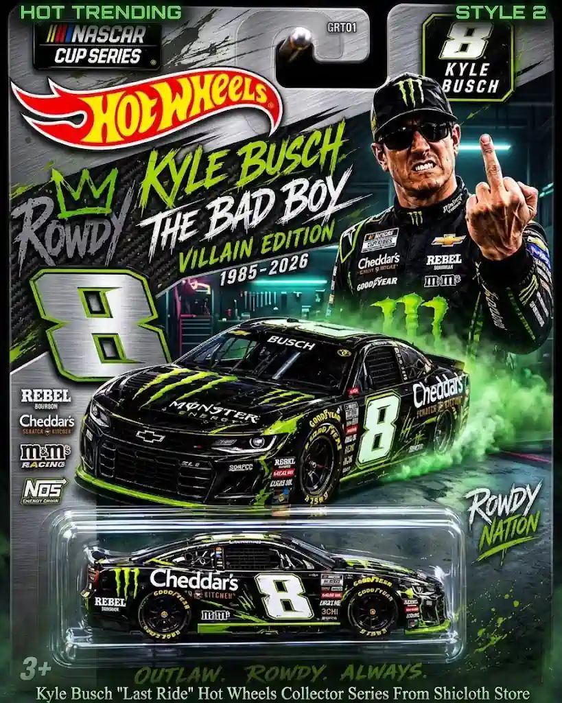Kyle Busch ‘Last Ride’ Hot Wheels Collector Series