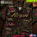 Poison Glam Metal Rock Hawaiian Shirt