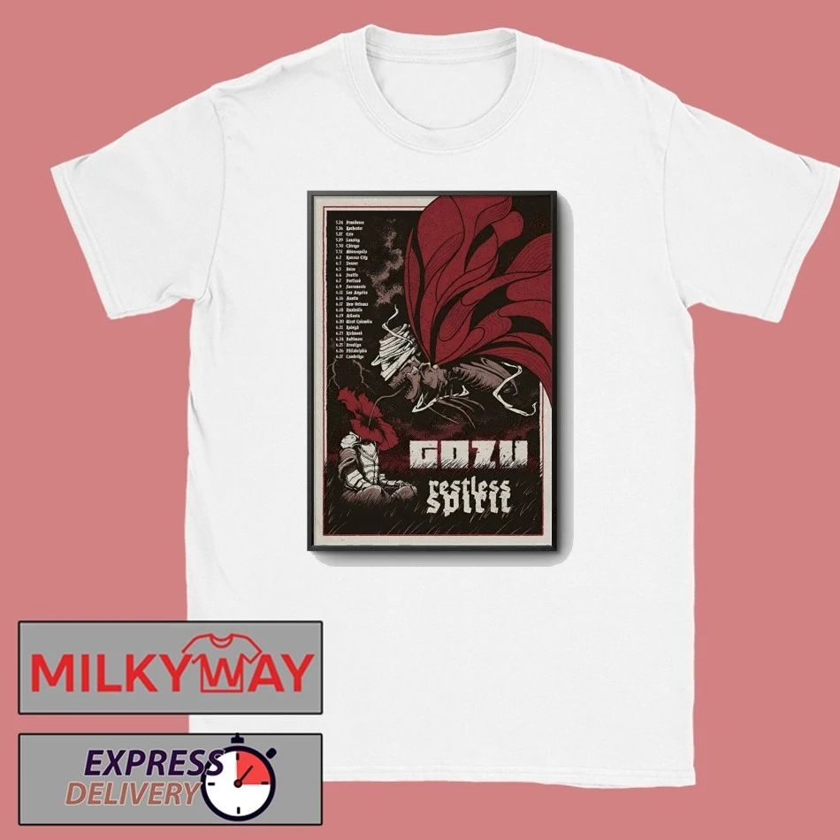Gozu Co-Headliner Tour 26 Poster shirt