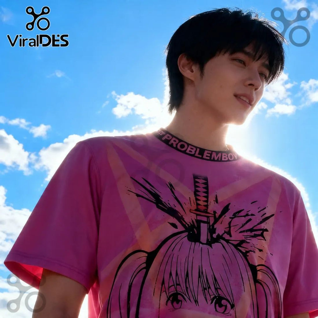 Billie Eilish Hit Me Hard & Soft Tour Graphic Anime T-Shirt