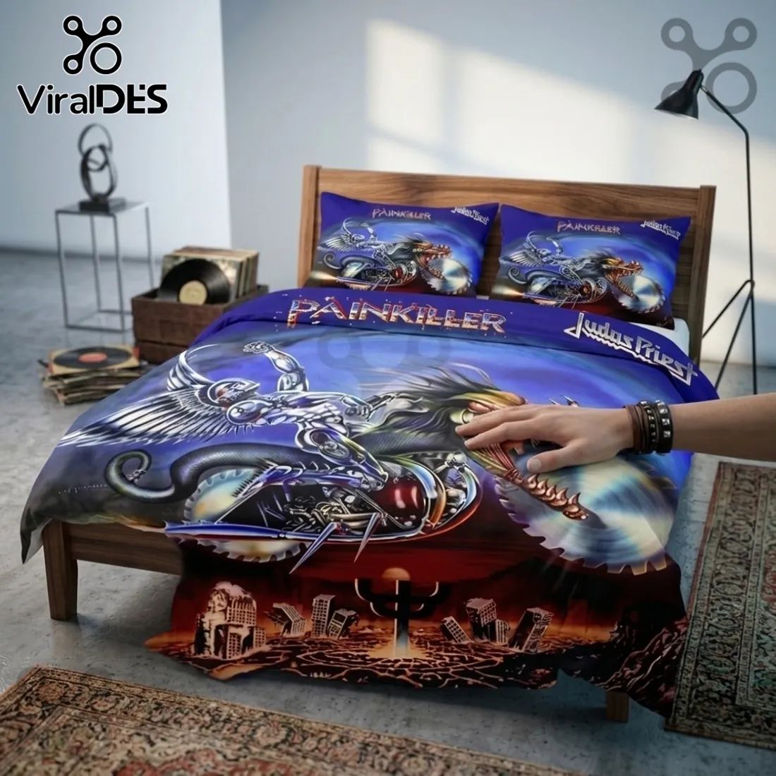 Judas Priest Painkiller Duvet Cover Set