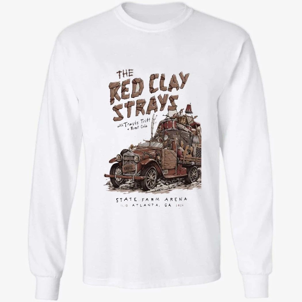 The Red Clay Strays 11-13-2026 Atlanta GA Poster Shirt