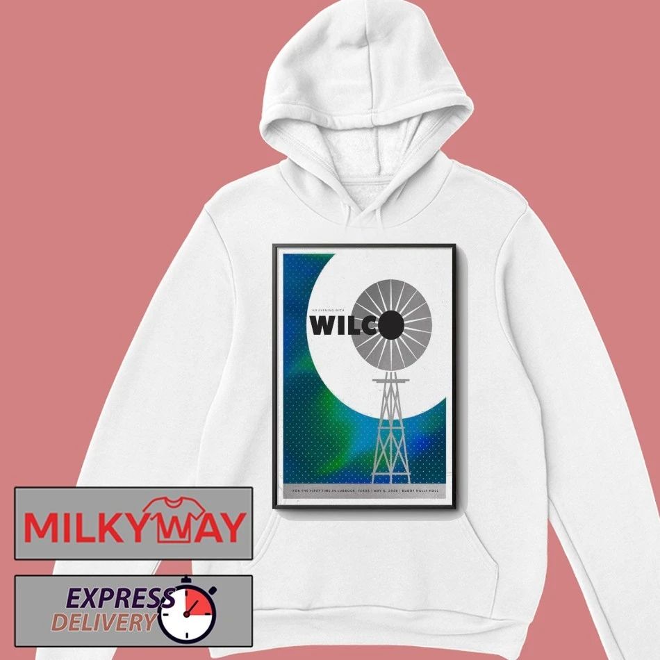 Wilco May 6 2026 In Lubbock TX Poster shirt