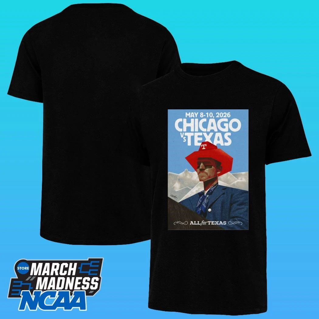 Texas Rangers Vs. Chicago Cubs May 10 2026 Poster Shirt