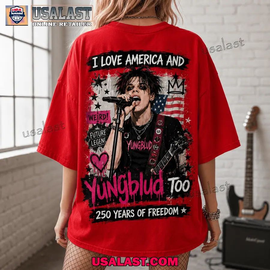 Yungblud Us 250th Anniversary 3D Tee Shirt