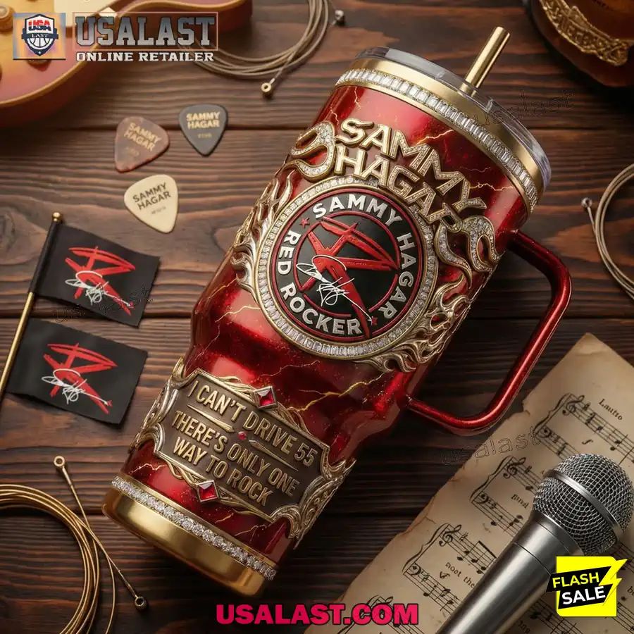 Sammy Hagar 40oz Tumbler With Handle