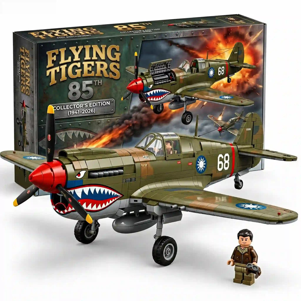 Flying Tigers 85th Anniversary Warbird Building Set