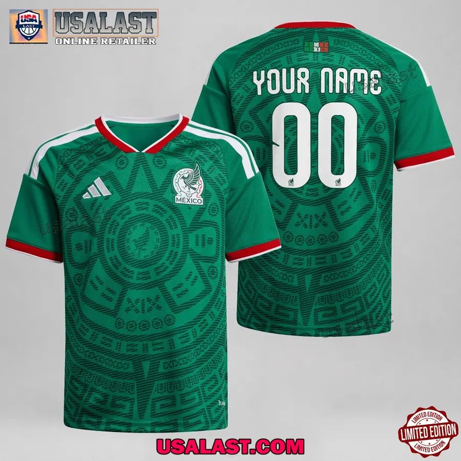Personalized Mexico Home Kit World Cup 2026 Jersey Shirt