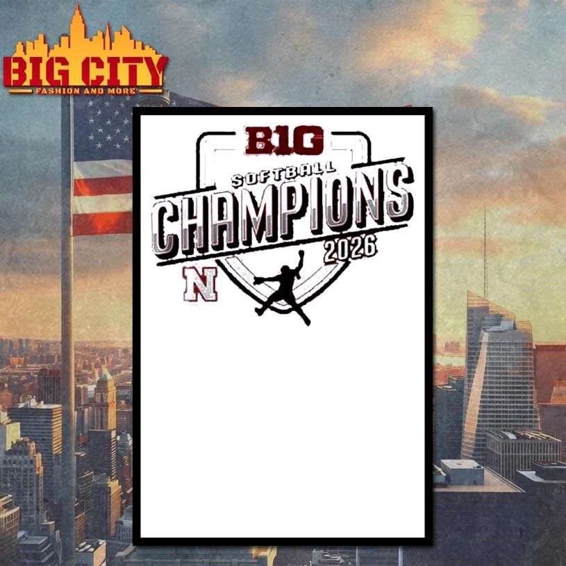 Nebraska Cornhuskers Big Ten Regular Season Champions 2026 Shirt