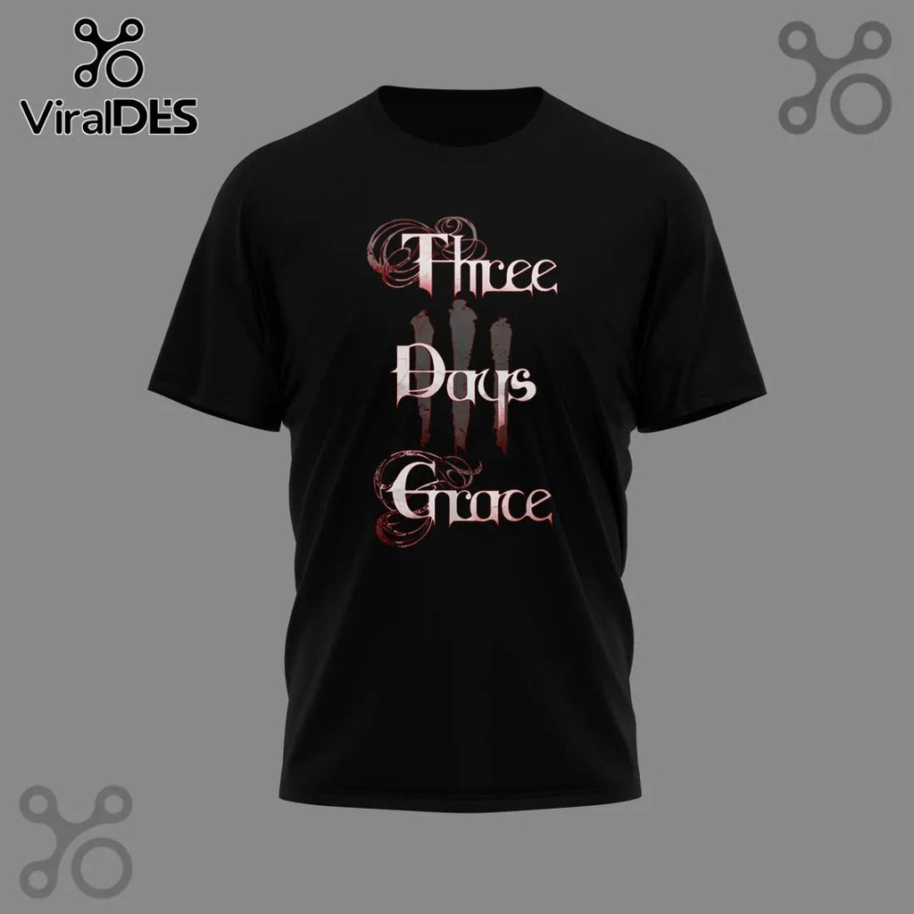 Three Days Grace Alienation Tour Official Band Merch Concert Dates T-Shirt
