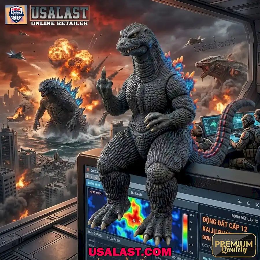 Godzilla Middle Finger Dashboard Pop Figure
