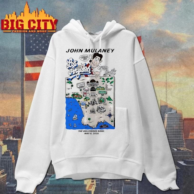 John Mulaney Los Angeles Hollywood Bowl 2026 shirt