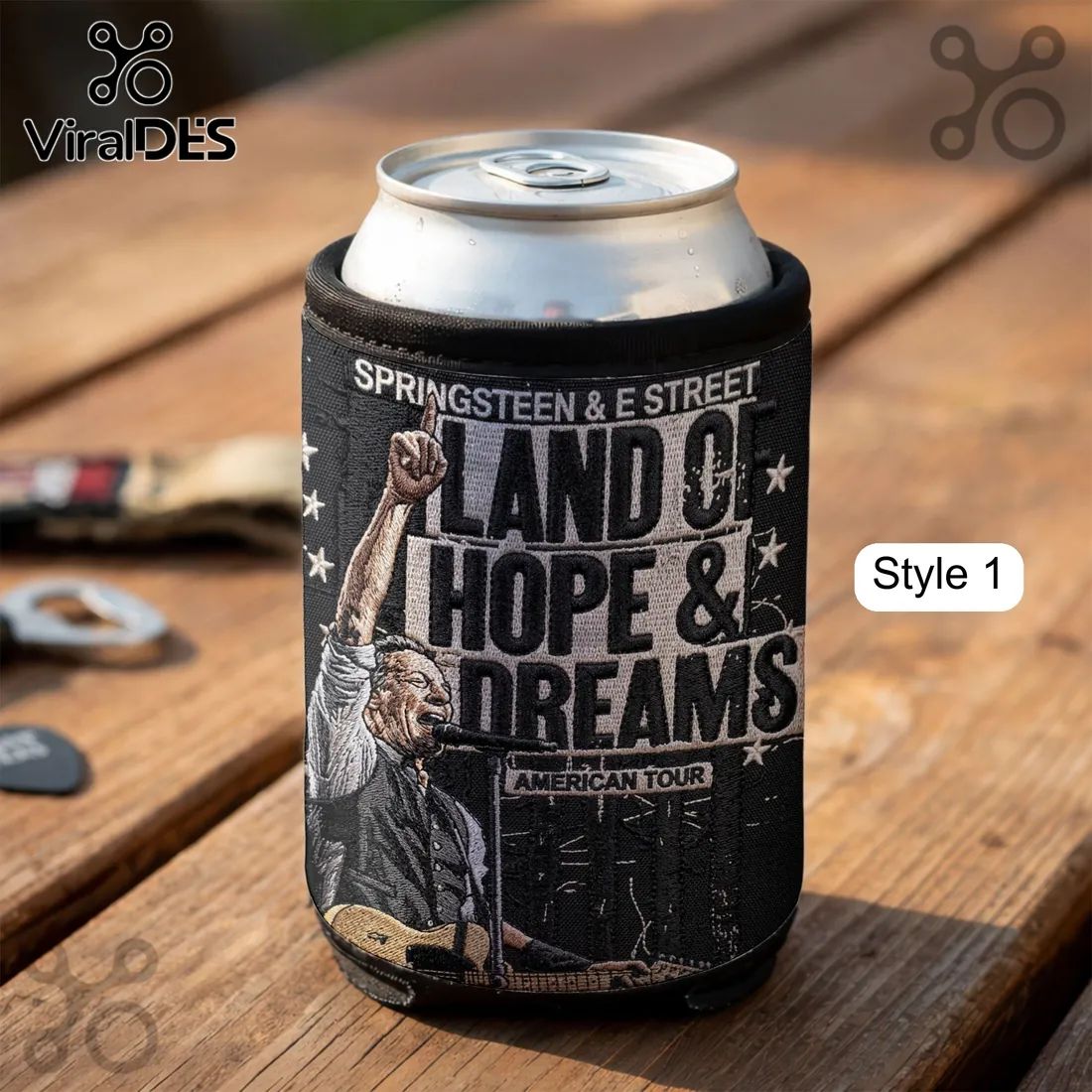 Bruce Springsteen Land of Hope & Dreams E Street Band American Tour Can Cooler