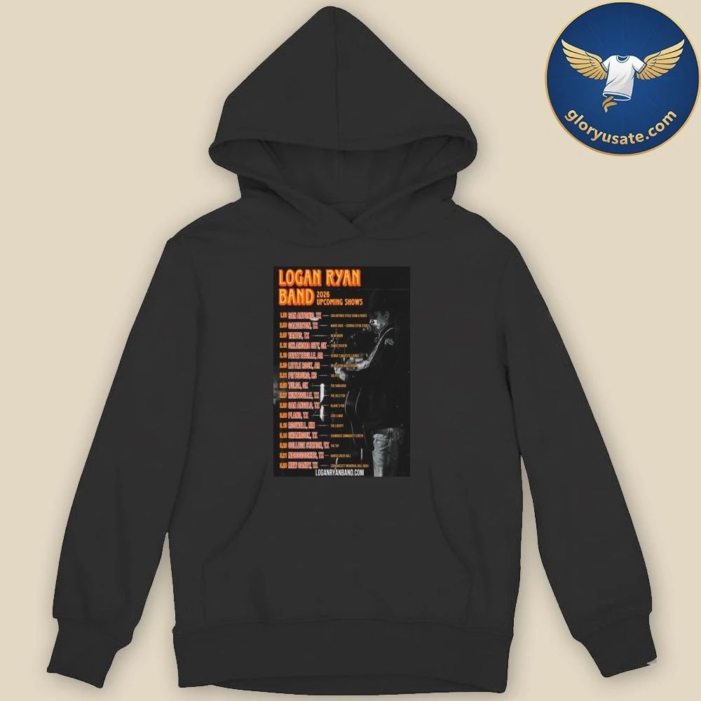 Logan Ryan Band 2026 Upcoming Shows Poster Dates Shirt