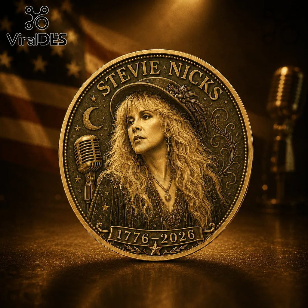 Stevie Nicks Enchantress of Rock America 250th Anniversary Collectible Coin