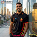 Australia World Cup 2026 My DNA Printed Polo Shirt