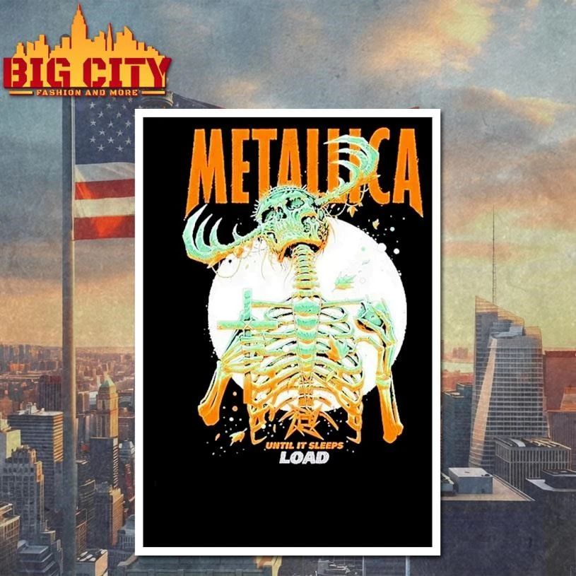 Metallica Pop-up Shop M72 European World Tour 2026 Until It Sleeps Shirt