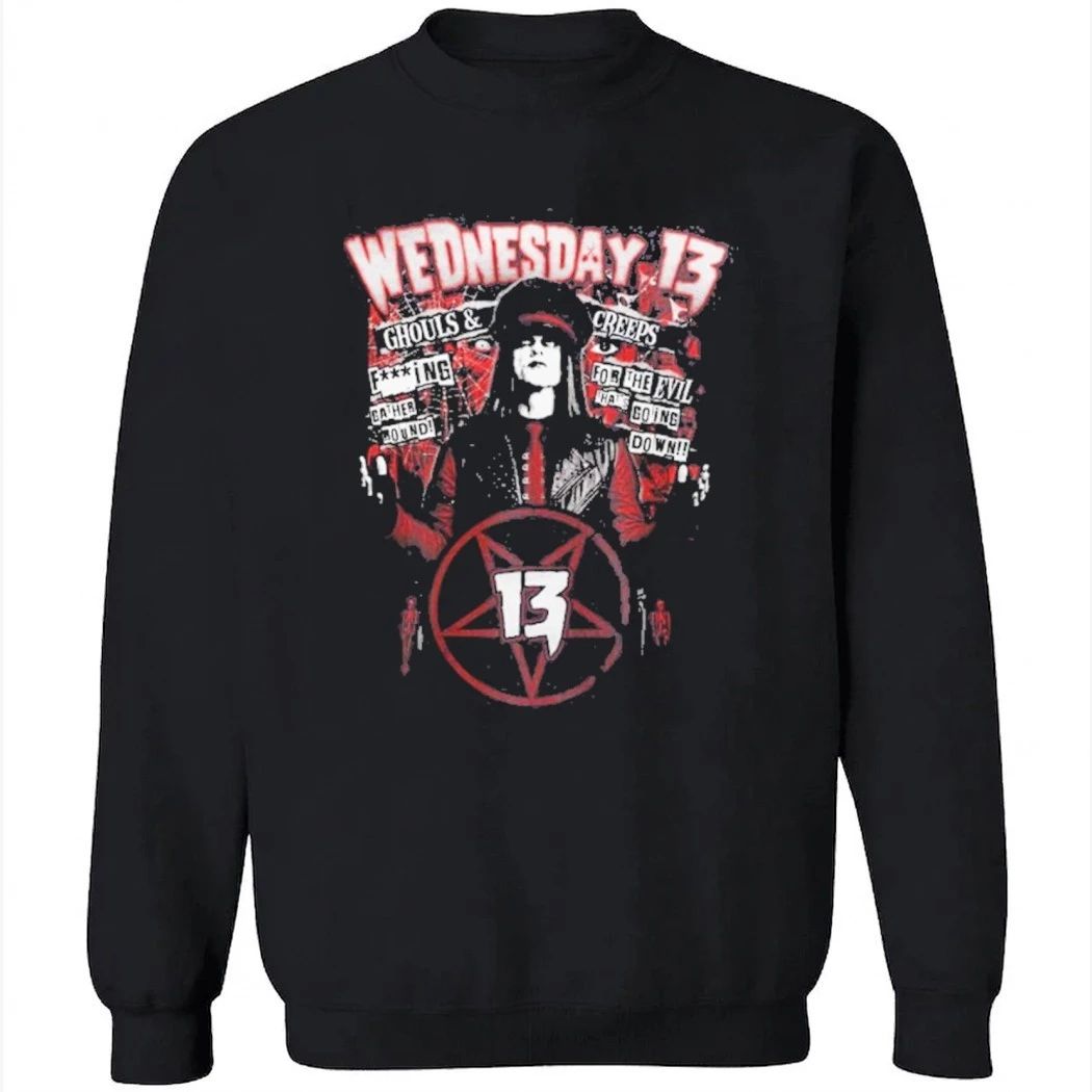 Wednesday 13 Ghouls And Creeps Shirt