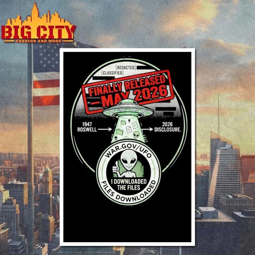 UFO Files Release 2026 Shirt