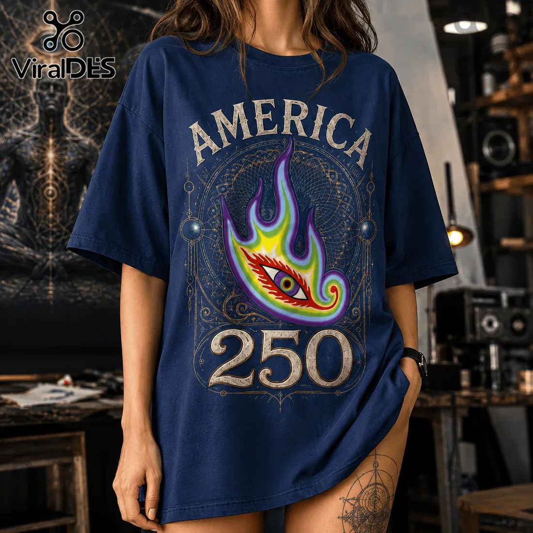 Tool Band America 250 Years 1776-2026 Anniversary Shirt