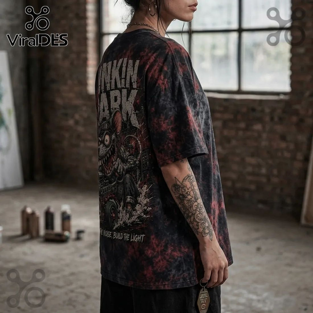 Linkin Park Premium Tie Dye Mascot T-Shirt