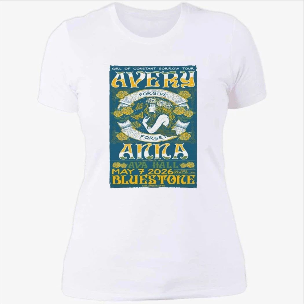 Avery Anna And Ava Hall May 7 2026 The Bluestone Show Poster Shirt