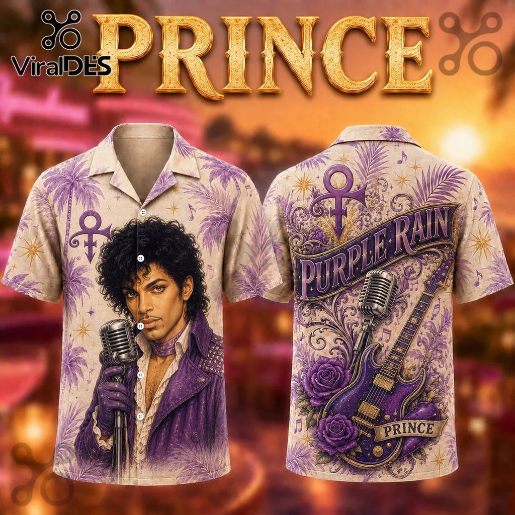 Prince Purple Rain 2026 Hawaiian Shirt Limited Edition