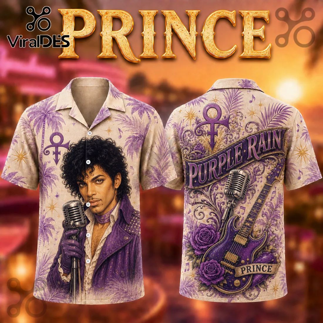 Prince Purple Rain 2026 Hawaiian Shirt Limited Edition
