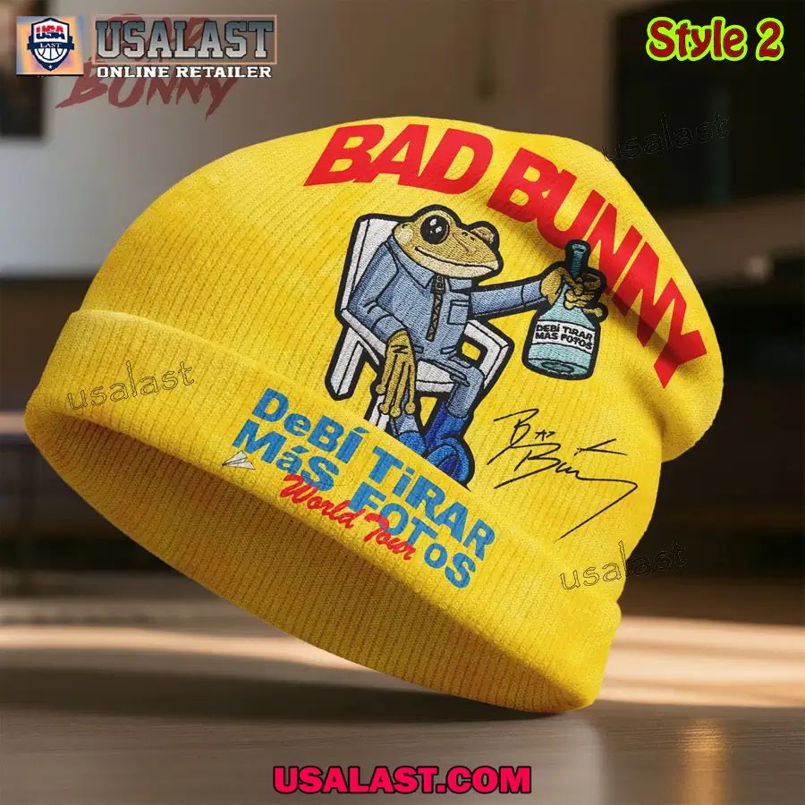 Bad Bunny Premium Beanie Hat