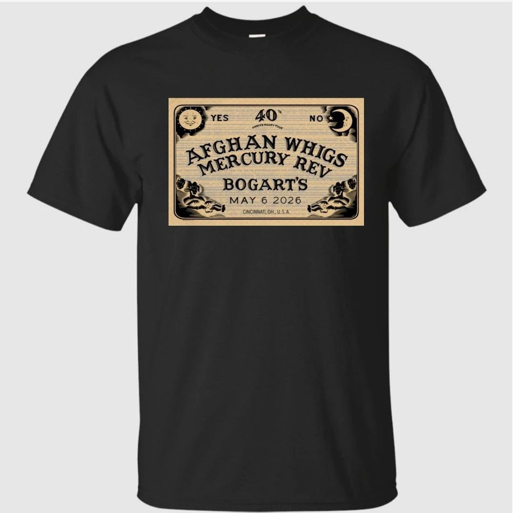 The Afghan Whigs Cincinnati, OH May 6 2026 Poster Shirt
