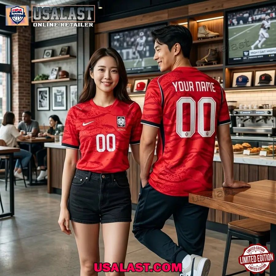 Personalized Korea Republic Home Kit World Cup 2026 Jersey Shirt