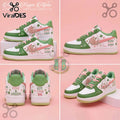 Alpha Kappa Alpha AKA Pink Green Ivy Pearl Custom 1908 Air Force 1