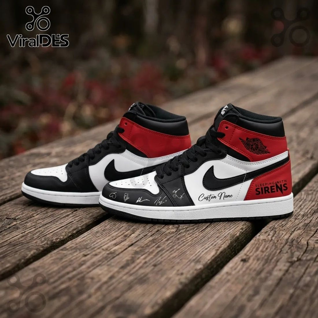 Sleeping With Sirens An Ending In Itself Custom High Top Shoes