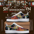 Shinedown Dance Act II Tour Air Force 1 Sneakers