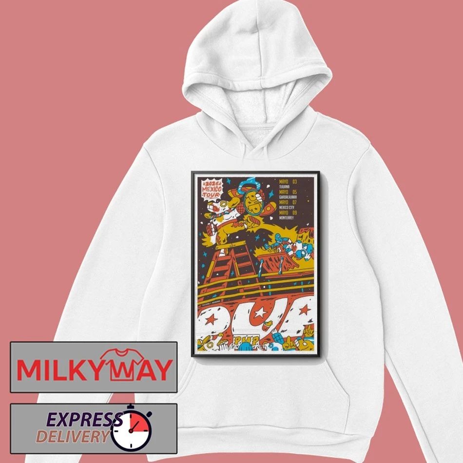 PUP Mexico Tour 26 Poster shirt