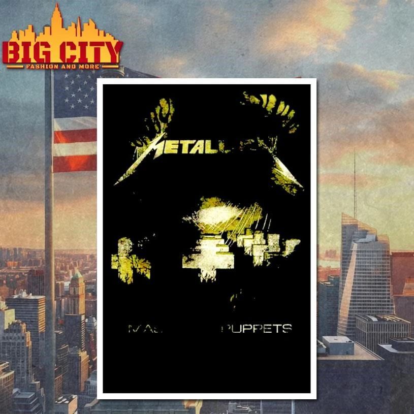 Metallica Master Of Puppets Distressed Shirt